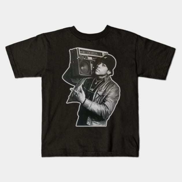 Classic L.L. Cool J  Retro Kids T-Shirt by Gumilang